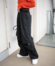 WEGO/マルチWAYジップパンツ