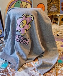 FREAK'S STORE | WEB限定 MARIA SAKURAI×FREAK'S STORE 別注 ビッグシルエット ジャガードニット/FRESH(ニット/セーター)