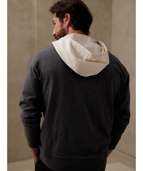 Banana Republic(バナナリパブリック)の「ラグビーパーカー(パーカー・メンズ・ネイビー/グレー・L/M/XL/S)」の5枚目の写真