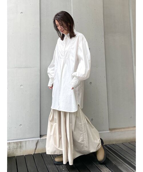 Ungrid（アングリッド）の「ボリュームスリーブドレスシャツ（シャツ/ブラウス・レディース・オフホワイト/その他1・FREE）」の12枚目の写真