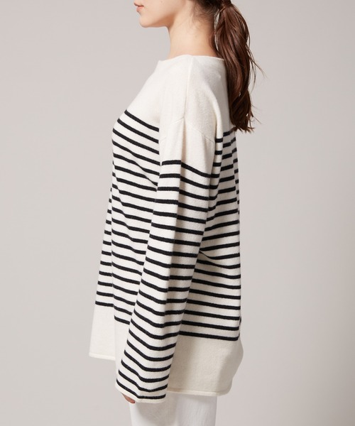 ROPE'（ロペ）の「ウールカシミヤブレンドボートネックニット（ニット/セーター・レディース・ブラウン/ラベンダー/ホワイト系その他2・38）」の15枚目の写真