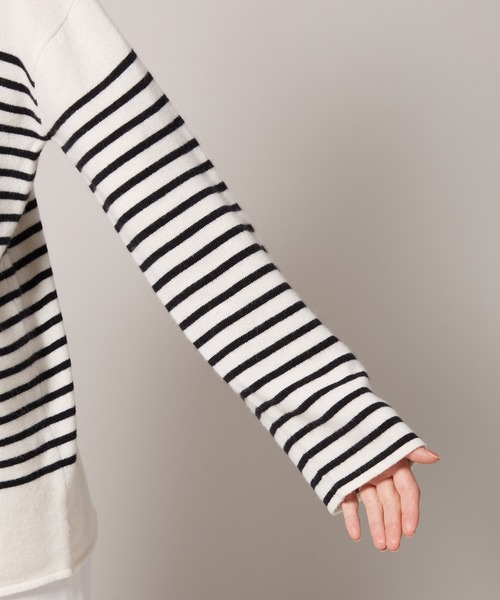 ROPE'（ロペ）の「ウールカシミヤブレンドボートネックニット（ニット/セーター・レディース・ブラウン/ラベンダー/ホワイト系その他2・38）」の8枚目の写真