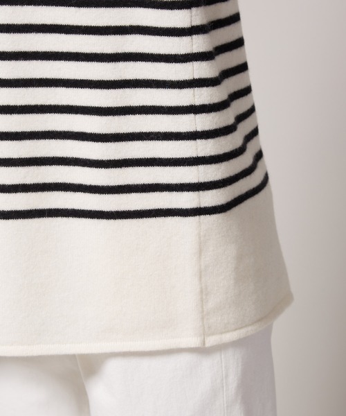 ROPE'（ロペ）の「ウールカシミヤブレンドボートネックニット（ニット/セーター・レディース・ブラウン/ラベンダー/ホワイト系その他2・38）」の18枚目の写真