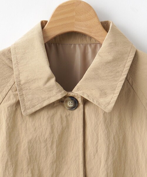 &Bridge（アンドブリッジ）の「◆qout NEWミニリップストップコート（ステンカラーコート・レディース・キャメル・02）」の3枚目の写真