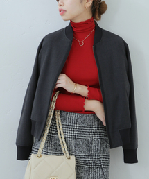 La Totalite ラトータリテ レディース のブルゾン グレー 灰色系 通販 Zozotown