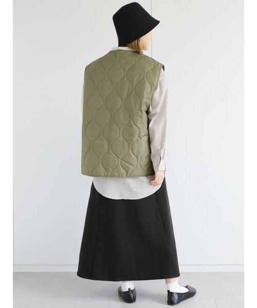 ehka sopo（エヘカソポ）の「カットフレアスカート（スカート・レディース・ブラック/ブラウン/グリーン・ﾌﾘ-）」の7枚目の写真