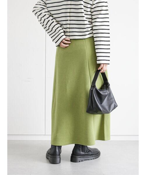 ehka sopo（エヘカソポ）の「カットフレアスカート（スカート・レディース・ブラック/ブラウン/グリーン・ﾌﾘ-）」の19枚目の写真