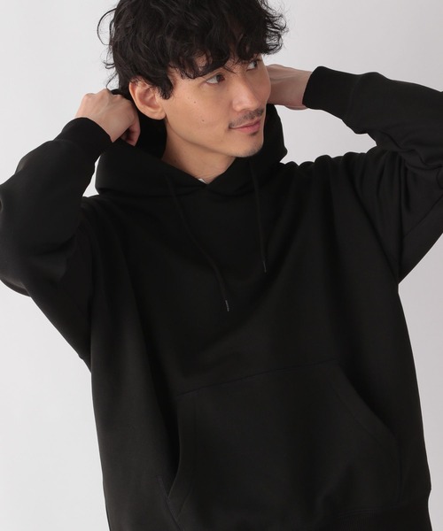 GLOBAL WORK（グローバルワーク）の「モッチリッチパーカー/281833（パーカー・メンズ・スカイブルー/ブラック/ホワイト/ライトグレー/オレンジ/ライトブルー/グリーン・MEDIUM/SMALL/X-LARGE/LARGE）」の3枚目の写真