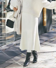 シーズンムードを高めるデザインスカート/WOOLLY.切替スカート