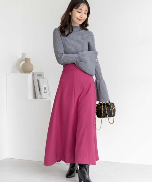 fifth（フィフス）の「ベルスリーブリブニット（ニット/セーター・レディース・ベージュ/グレー/ブラック・M）」の12枚目の写真