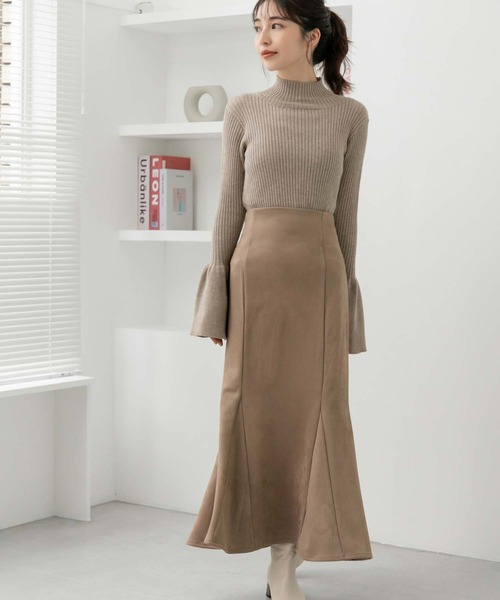 fifth（フィフス）の「ベルスリーブリブニット（ニット/セーター・レディース・ベージュ/グレー/ブラック・M）」の19枚目の写真