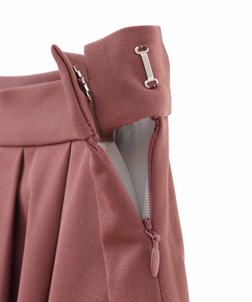 31 Sons de mode（トランテアン　ソン　ドゥ　モード）の「チェック切替タックスカート（スカート・レディース・ネイビー/ピンク/クリーム・36/38）」の9枚目の写真