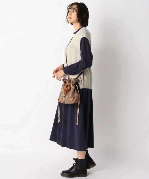 LAURA ASHLEY（ローラアシュレイ）の「◇ゴブラン柄巾着バッグ