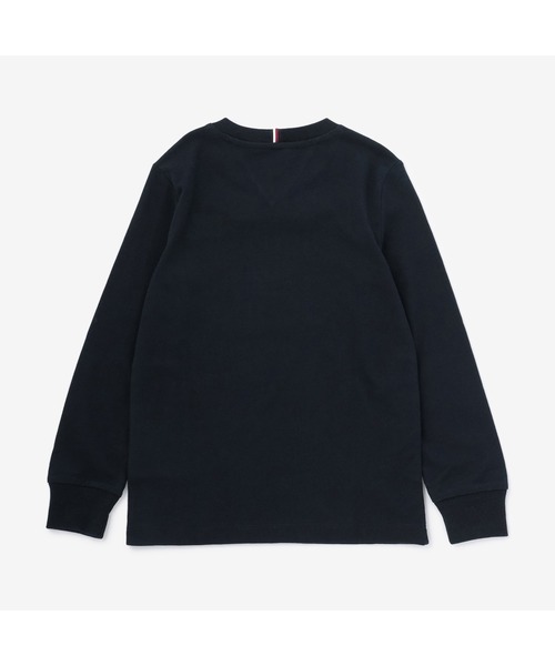 TOMMY HILFIGER(トミーヒルフィガー)の「BOYS ボールドモノグラムロングスリーブTシャツ(Tシャツ/カットソー・キッズ・オフホワイト/ネイビー・120cm/80cm/90cm/110cm/100cm)」の3枚目の写真