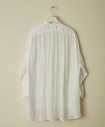 スズキタカユキ　シャツ　シアー　ブラウス　半袖　タカユキスズキ　トップス suzuki takayuki（スズキタカユキ）の「chiffon blouse（シャツ