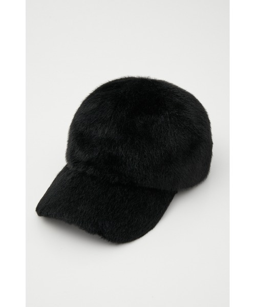 rienda（リエンダ）の「フェイクファーレディーキャップ（キャップ・レディース・グレー/ピンク/ブラック/アイボリー・FREE）」の3枚目の写真