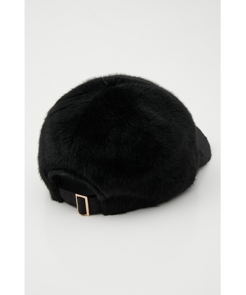 rienda（リエンダ）の「フェイクファーレディーキャップ（キャップ・レディース・グレー/ピンク/ブラック/アイボリー・FREE）」の9枚目の写真