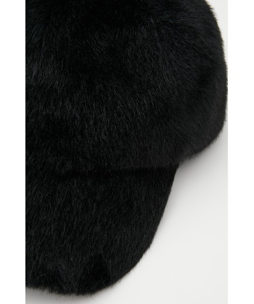 rienda（リエンダ）の「フェイクファーレディーキャップ（キャップ・レディース・グレー/ピンク/ブラック/アイボリー・FREE）」の10枚目の写真