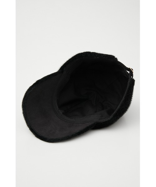 rienda（リエンダ）の「フェイクファーレディーキャップ（キャップ・レディース・グレー/ピンク/ブラック/アイボリー・FREE）」の11枚目の写真