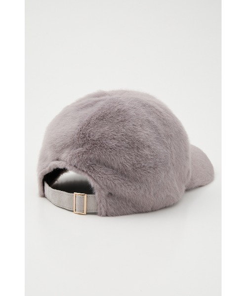 rienda（リエンダ）の「フェイクファーレディーキャップ（キャップ・レディース・グレー/ピンク/ブラック/アイボリー・FREE）」の14枚目の写真
