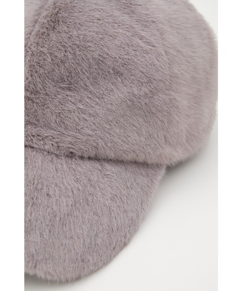 rienda（リエンダ）の「フェイクファーレディーキャップ（キャップ・レディース・グレー/ピンク/ブラック/アイボリー・FREE）」の15枚目の写真