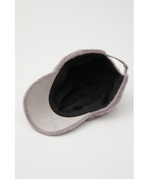 rienda（リエンダ）の「フェイクファーレディーキャップ（キャップ・レディース・グレー/ピンク/ブラック/アイボリー・FREE）」の16枚目の写真