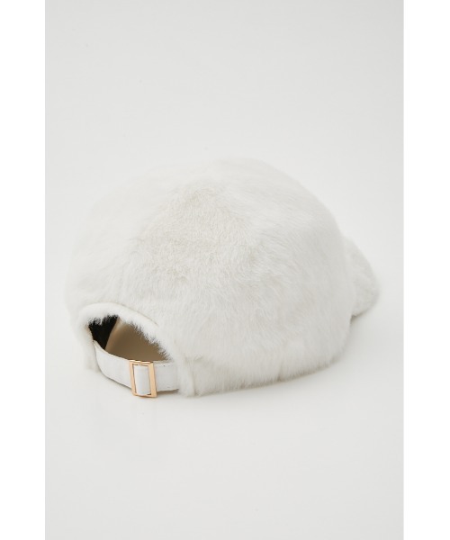 rienda（リエンダ）の「フェイクファーレディーキャップ（キャップ・レディース・グレー/ピンク/ブラック/アイボリー・FREE）」の19枚目の写真