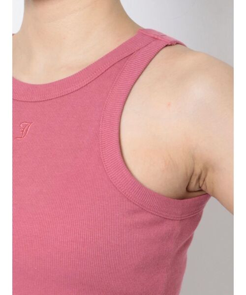 jouetie(ジュエティ)の「カラーアメスリブラトップ(タンクトップ・レディース・オフホワイト/ブラック/ピンク/グリーン/ブルー・MEDIUM)」の22枚目の写真