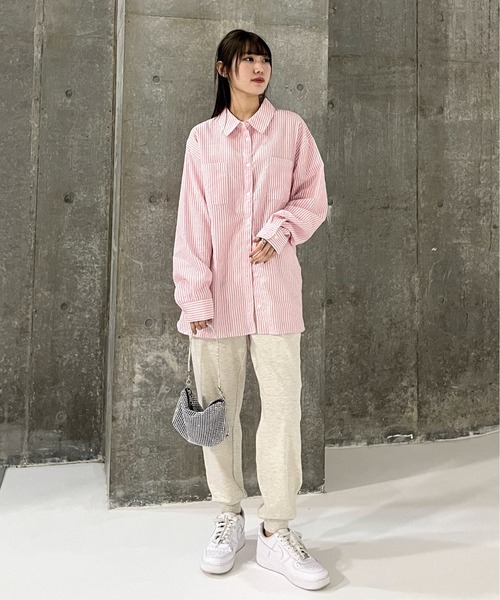 EPIMI E'PIMMY(エピミエピミー)の「〈Set upにも〉Girl crushスウェットパンツ(スウェットパンツ・レディース・オートミール/オリーブ・MEDIUM)」の22枚目の写真