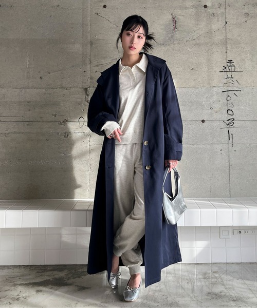 EPIMI E'PIMMY(エピミエピミー)の「〈Set upにも〉Girl crushスウェットパンツ(スウェットパンツ・レディース・オートミール/オリーブ・MEDIUM)」の20枚目の写真