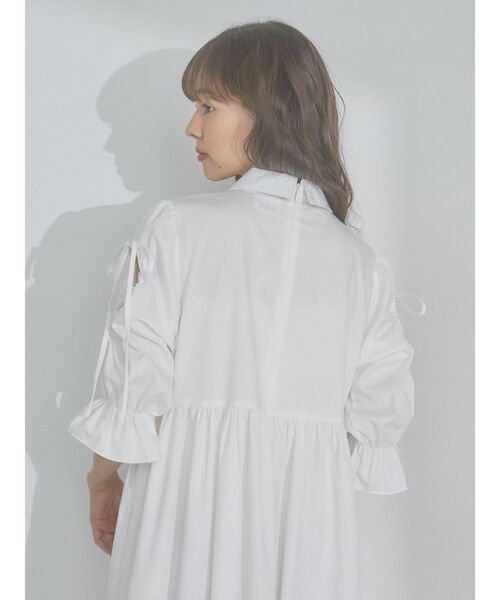 merry jenny（メリージェニー）の「リボンカットアウトワンピース（ワンピース・レディース・オフホワイト/ブルー・FREE）」の17枚目の写真