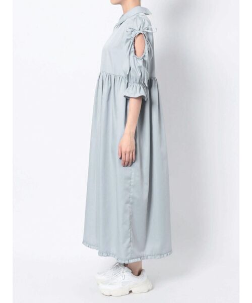 merry jenny（メリージェニー）の「リボンカットアウトワンピース（ワンピース・レディース・オフホワイト/ブルー・FREE）」の19枚目の写真