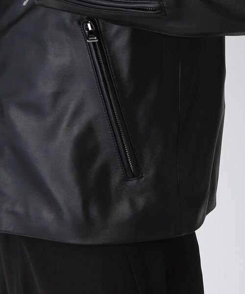 tk.TAKEO KIKUCHI（ティーケータケオキクチ）の「◆ラムレザーダブルライダースジャケット（ライダースジャケット・メンズ・ブラック/ブラウン系その他・01/02/04/03）」の15枚目の写真