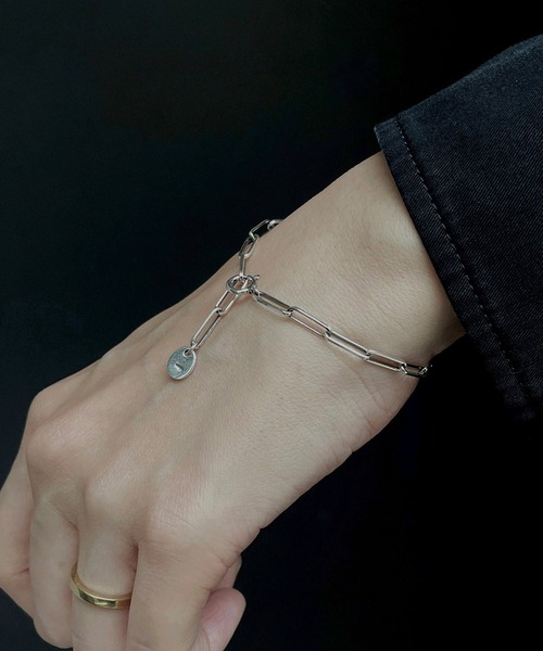 VIVIFY（ビビファイ）の「チェーンブレスレット/レクタングル（ブレスレット・レディース・シルバー・FREE）」の9枚目の写真