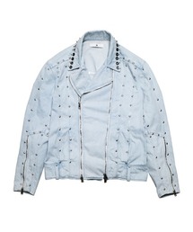 DIET BUTCHER | DIET BUTCHER remake limited edition Rivet denim riders jacket(ライダースジャケット)
