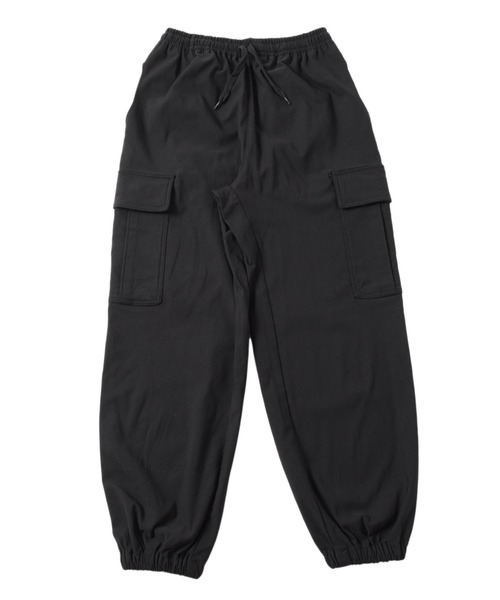 GLAZOS（グラソス）の「[テーパード]裏起毛・カーゴパンツ（カーゴパンツ・キッズ・ブラック/カーキ・160cm/170cm/150cm/140cm）」の4枚目の写真