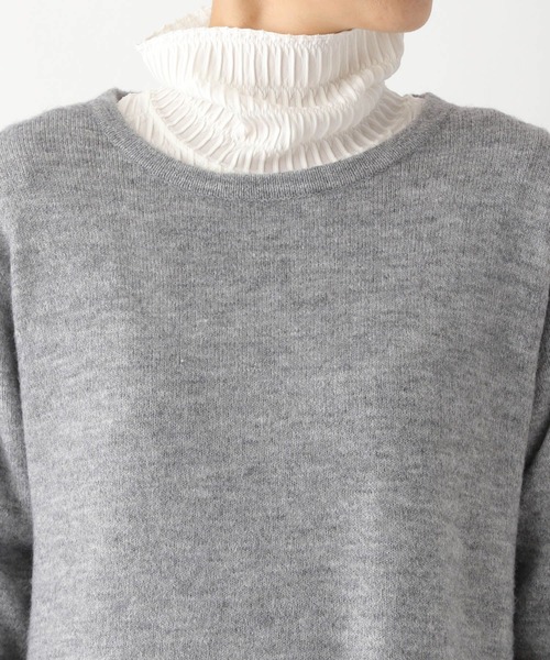 LEPSIM（レプシィム）の「7ゲージバックオープンフレアワンピース　181935（ワンピース・レディース・グレー/ピンク/ベージュ系その他・FREE）」の11枚目の写真