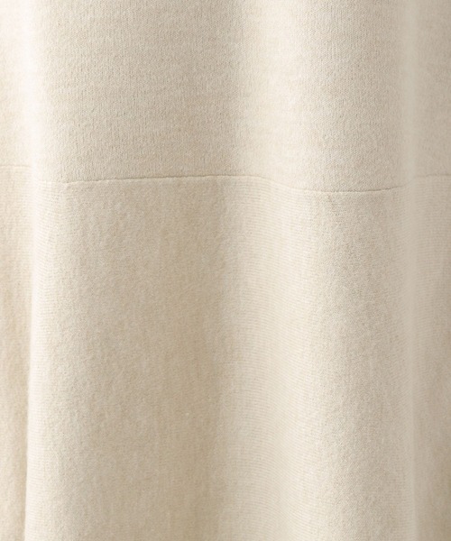 LEPSIM（レプシィム）の「7ゲージバックオープンフレアワンピース　181935（ワンピース・レディース・グレー/ピンク/ベージュ系その他・FREE）」の9枚目の写真