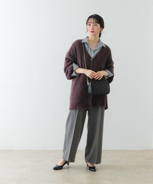 RODE SKO(ロデスコ)の「キルティングスクエアバッグ(ショルダーバッグ・レディース・オフホワイト/ブラック/ライトインディゴブルー・ONE)」の13枚目の写真