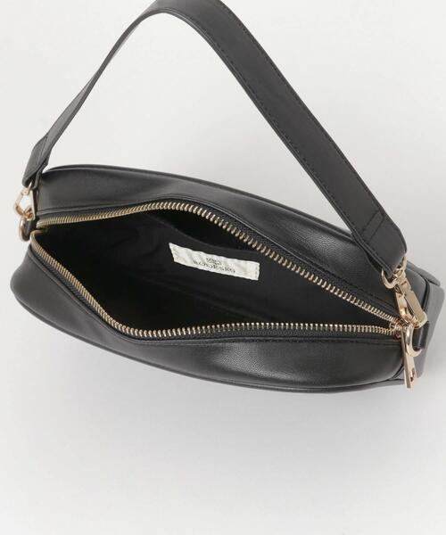 RODE SKO(ロデスコ)の「キルティングスクエアバッグ(ショルダーバッグ・レディース・オフホワイト/ブラック/ライトインディゴブルー・ONE)」の20枚目の写真