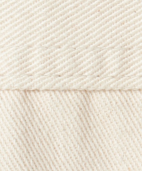 LBC(エルビーシー)の「LBC スリーブレスジャケット(デニムジャケット・レディース・オフホワイト/ネイビー・M)」の13枚目の写真