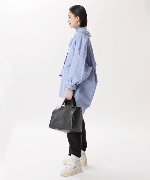 AP STUDIO（エーピーストゥディオ）の「オリジナルストライプシャツ（シャツ/ブラウス・レディース・サックスブルー・FREE）」の10枚目の写真