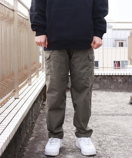 OUTDOOR PRODUCTS(アウトドアプロダクツ)の「TCウェザー 裏メッシュ クライミング カーゴパンツ(カーゴパンツ・メンズ・チャコールグレー/カーキ/ベージュ/ブラック/ベージュ系その他・M/L/LL/S)」の5枚目の写真