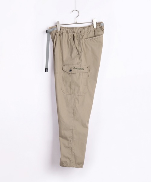 OUTDOOR PRODUCTS(アウトドアプロダクツ)の「TCウェザー 裏メッシュ クライミング カーゴパンツ(カーゴパンツ・メンズ・チャコールグレー/カーキ/ベージュ/ブラック/ベージュ系その他・M/L/LL/S)」の8枚目の写真