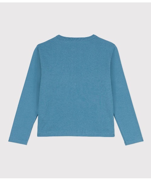 PETIT BATEAU(プチバトー)の「1x1リブ編みカーディガン(カーディガン/ボレロ・キッズ・グリーン/ブルー・6YEAR/8YEAR/10YEAR/12YEAR)」の4枚目の写真