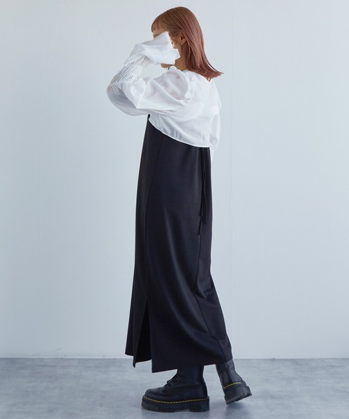 w closet（ダブルクローゼット）の「ボリュームスリーブボレロ