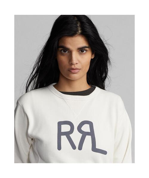 RRL(ダブル アール エル)の「ロゴ フレンチ テリー クルーネック スウェットシャツ(スウェット・レディース・ナチュラル・1/2/3/4)」の15枚目の写真
