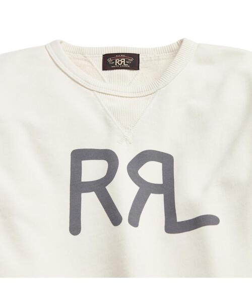 RRL(ダブル アール エル)の「ロゴ フレンチ テリー クルーネック スウェットシャツ(スウェット・レディース・ナチュラル・1/2/3/4)」の17枚目の写真