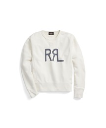 RRL | ロゴ フレンチ テリー クルーネック スウェットシャツ(スウェット)