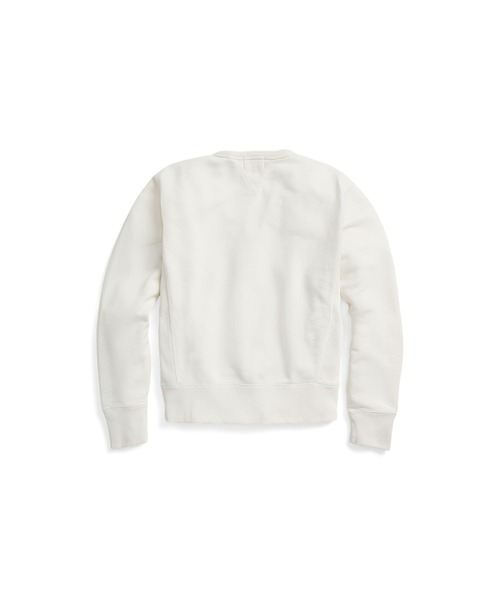 RRL(ダブル アール エル)の「ロゴ フレンチ テリー クルーネック スウェットシャツ(スウェット・レディース・ナチュラル・1/2/3/4)」の6枚目の写真